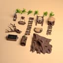 Woodland Jumping Spider Enclosure Kit – 4.
