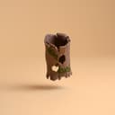 Magnetic Hollow Log Hide for Jumping Spiders – 2.