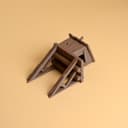 Magnetic Woodland Cabin Hide for Jumping Spider – 3.