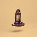 Gothic Cathedral Window Jumping Spider Ledge – 2.