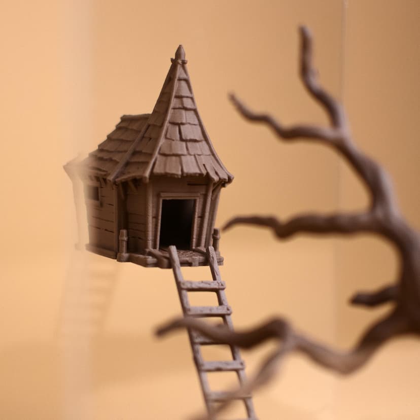 Magnetic Treehouse Jumping Spider Hide