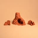 Jumping Spider Rock Hide Set – 6.